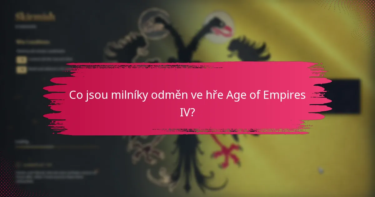 Jak mohou hráči sledovat své úspěchy ve hře Age of Empires IV?
