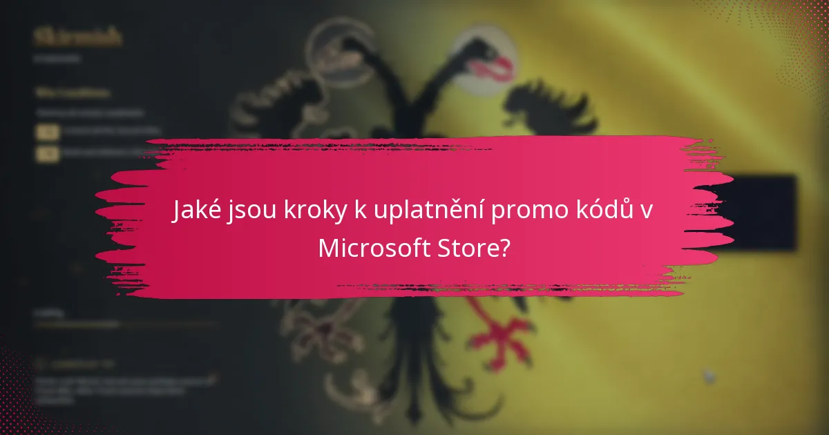 Jaké běžné problémy se vyskytují během uplatnění kódů?