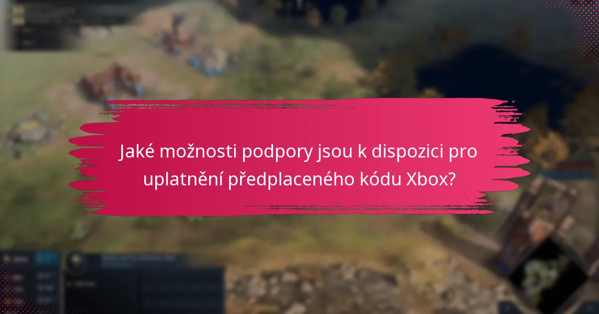 Jak optimalizovat zkušenost s uplatněním předplaceného kódu Xbox?